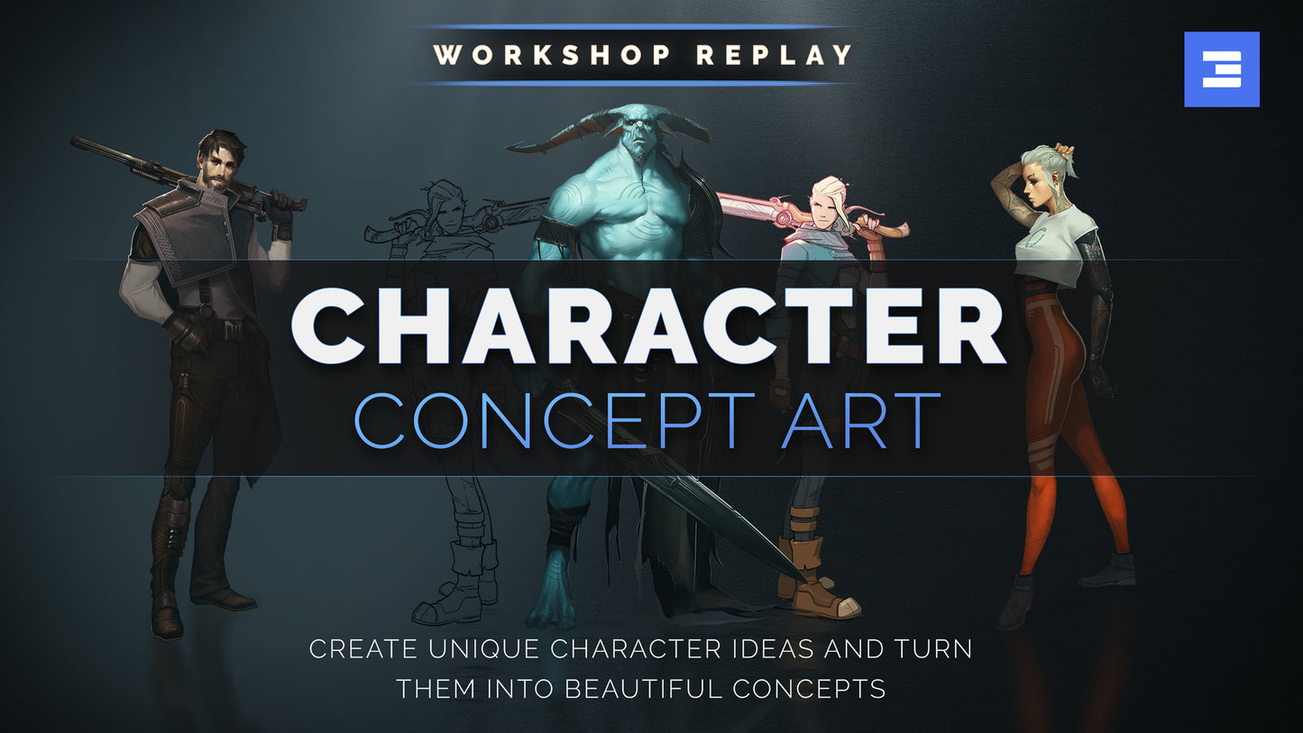 Character Concept Art Workshop - Create Unique Character Ideas and Turn Them Into Beautiful Concepts